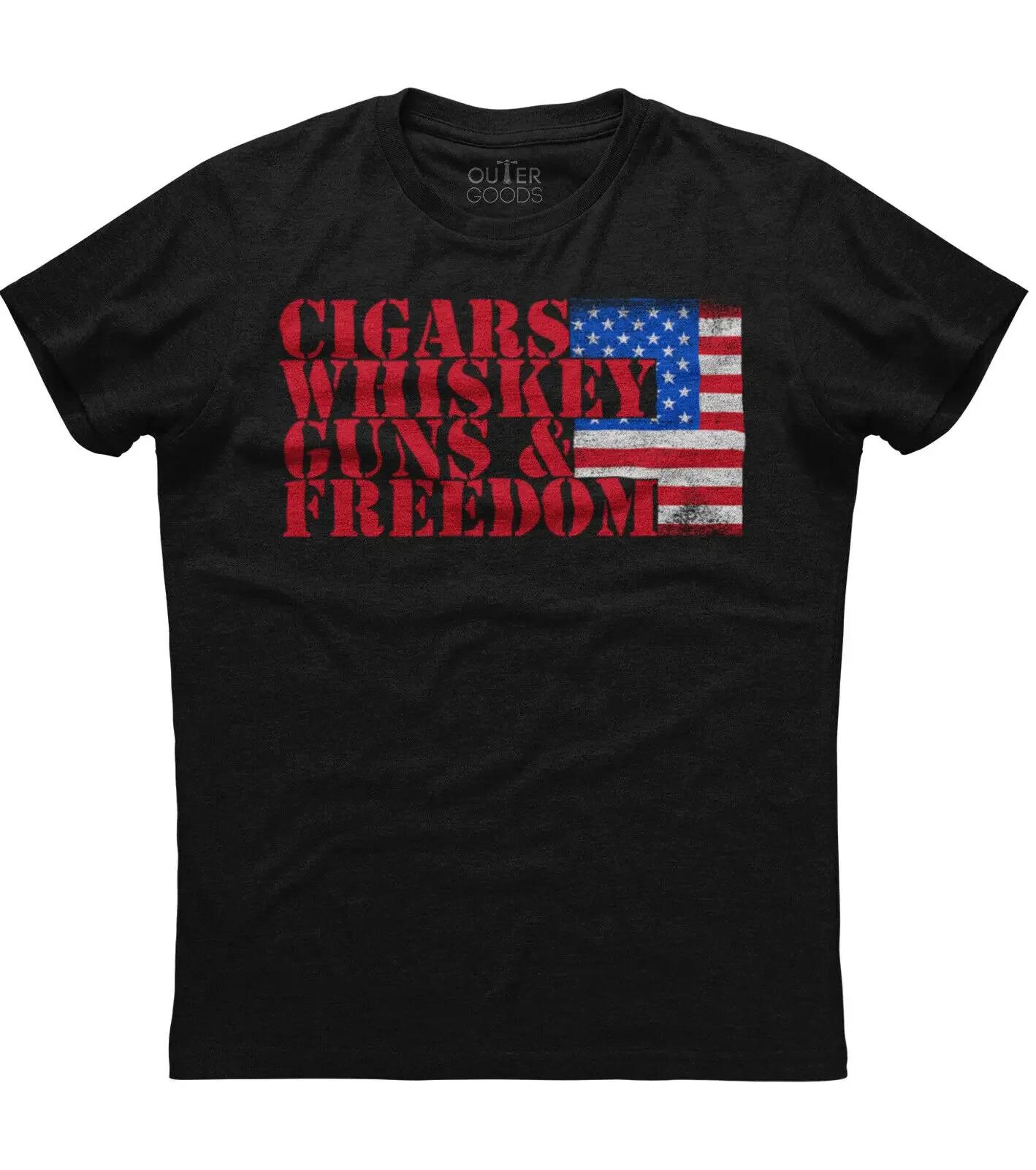 Cigars Whiskey Guns Freedom Funny Graphic Phrase TShirt Summer Cotton ONeck Short Sleeve Mens T Shirt New S3XL 4XL
Cigars Whiskey Guns Freedom Funny Graphic Phrase TShirt Summer Cotton ONeck Short Sleeve Mens T Shirt New S3XL 4XL