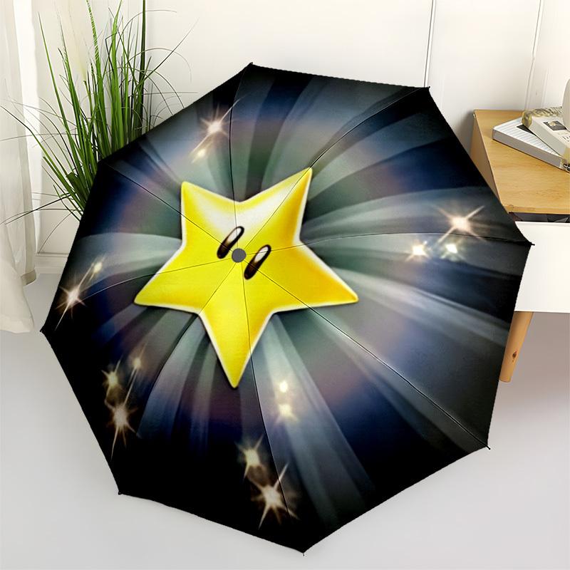 1pc Star, Power-Up Icon Automatic Open/Close Umbrella - Portable Collapsible Umbrella with 8-Rib Stability, Fashion Lovers yy251017175
1pc Star, Power-Up Icon Automatic Open/Close Umbrella - Portable Collapsible Umbrella with 8-Rib Stability, Fashion Lovers yy251017175