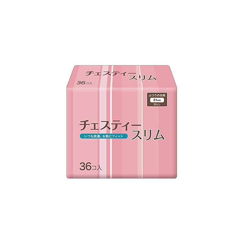 Daiichi Eiza Chesty Slim 36 Commercial sanitary products 21cm without wings 36 pieces CHS-001
Daiichi Eiza Chesty Slim 36 Commercial sanitary products 21cm without wings 36 pieces CHS-001