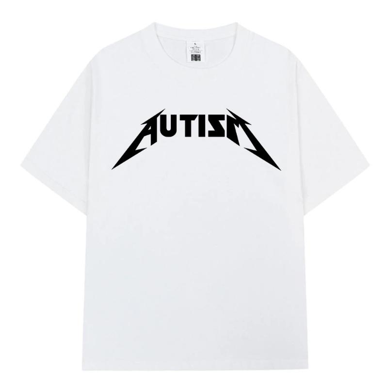 Autism Metal Rock Meme T-shirt Men Women Fashion Hip Hop Short Sleeve Oversized T-shirts Cotton Comfort T Shirts Streetwear XL білий
Autism Metal Rock Meme T-shirt Men Women Fashion Hip Hop Short Sleeve Oversized T-shirts Cotton Comfort T Shirts Streetwear XL білий