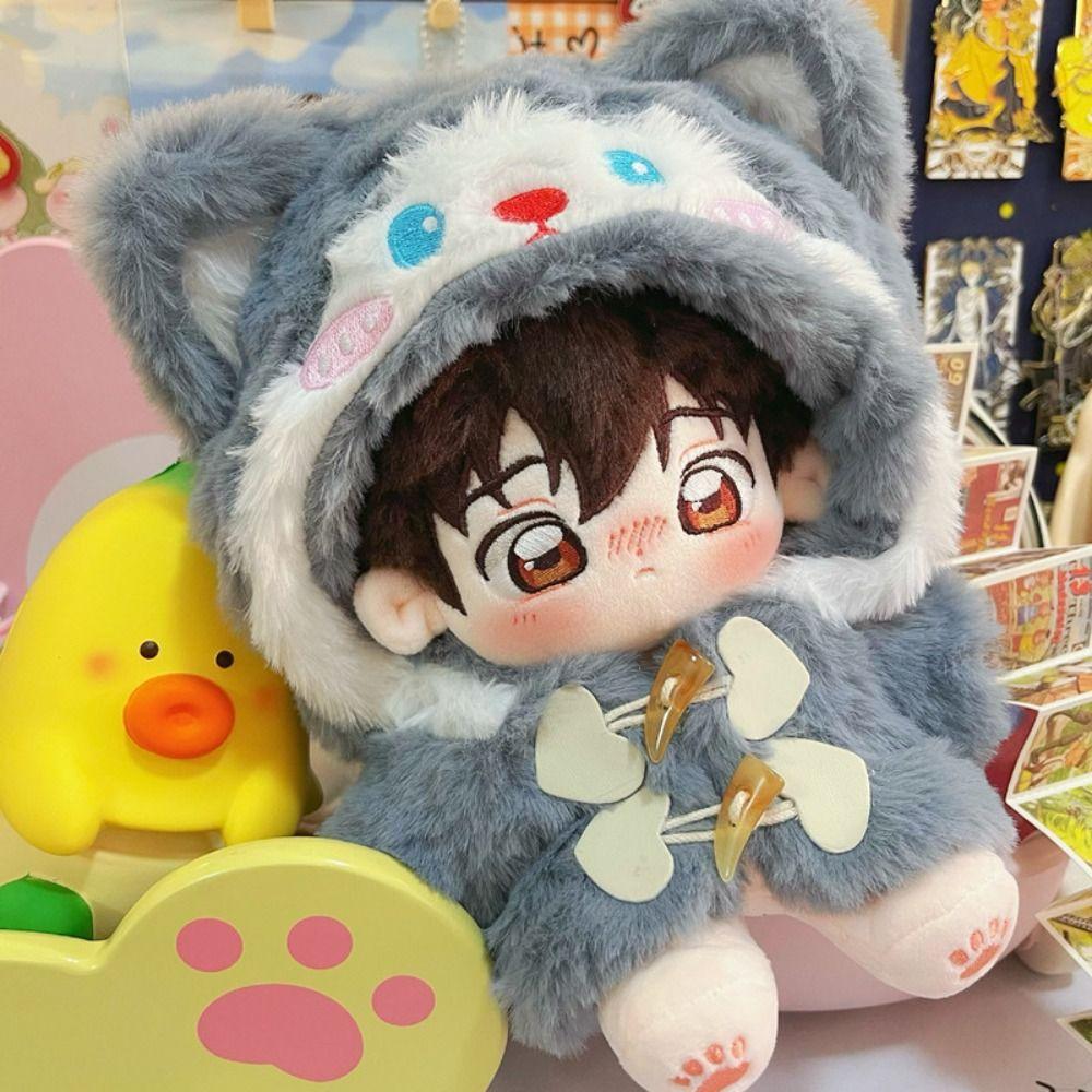 Plush Coat 20cm Cotton Doll Clothes Cartoon Cat No Attributes Dolls Clothes Doll Accessories білий
Plush Coat 20cm Cotton Doll Clothes Cartoon Cat No Attributes Dolls Clothes Doll Accessories білий