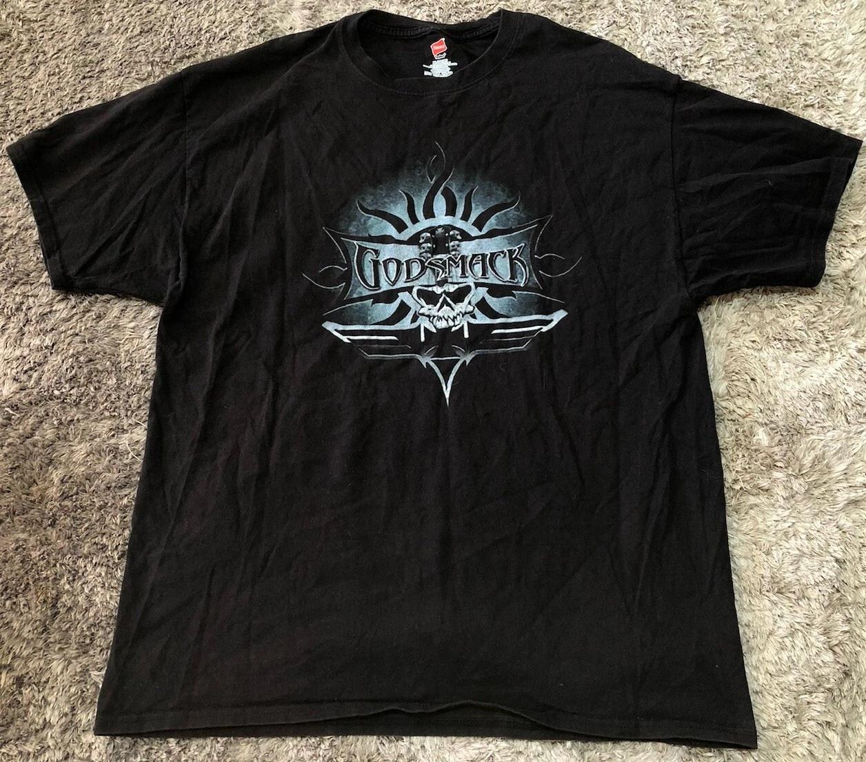G36 Godsmack Black Cotton T Shirt Hanes American Rock Band Mens XL 4XL
G36 Godsmack Black Cotton T Shirt Hanes American Rock Band Mens XL 4XL