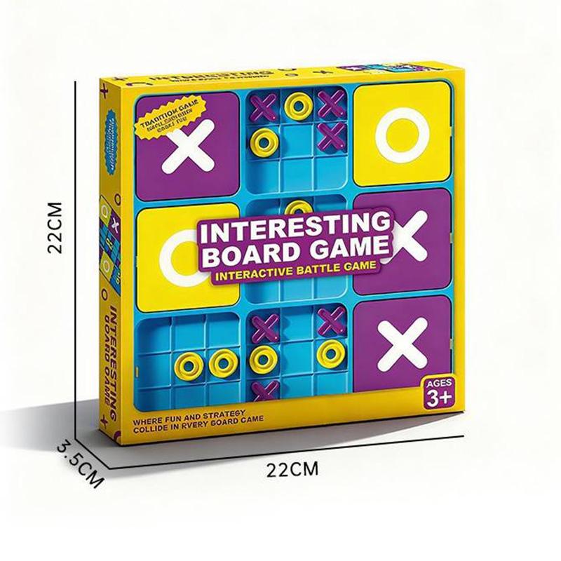 Kid Tic Tac Toe Board Games Table Toy Logical Thinking Challenge Brain Teasers Parent-Child Interactive Strategy Toys Xmas Gift
Kid Tic Tac Toe Board Games Table Toy Logical Thinking Challenge Brain Teasers Parent-Child Interactive Strategy Toys Xmas Gift