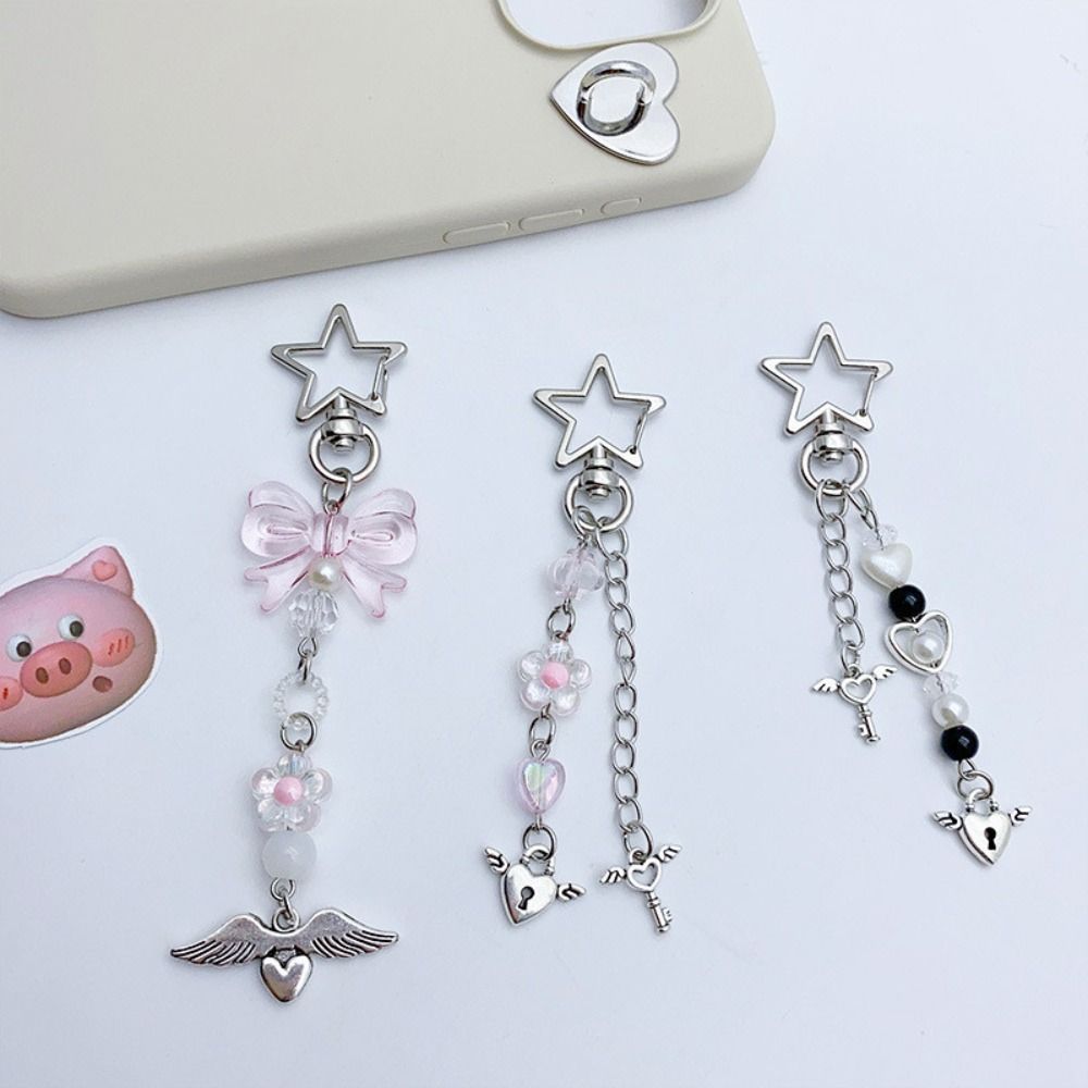 Hanging Cord Phone Charm Strap Keyring Heart Mobile Phone Lanyard Y2K Phone Chain Girls Women
Hanging Cord Phone Charm Strap Keyring Heart Mobile Phone Lanyard Y2K Phone Chain Girls Women