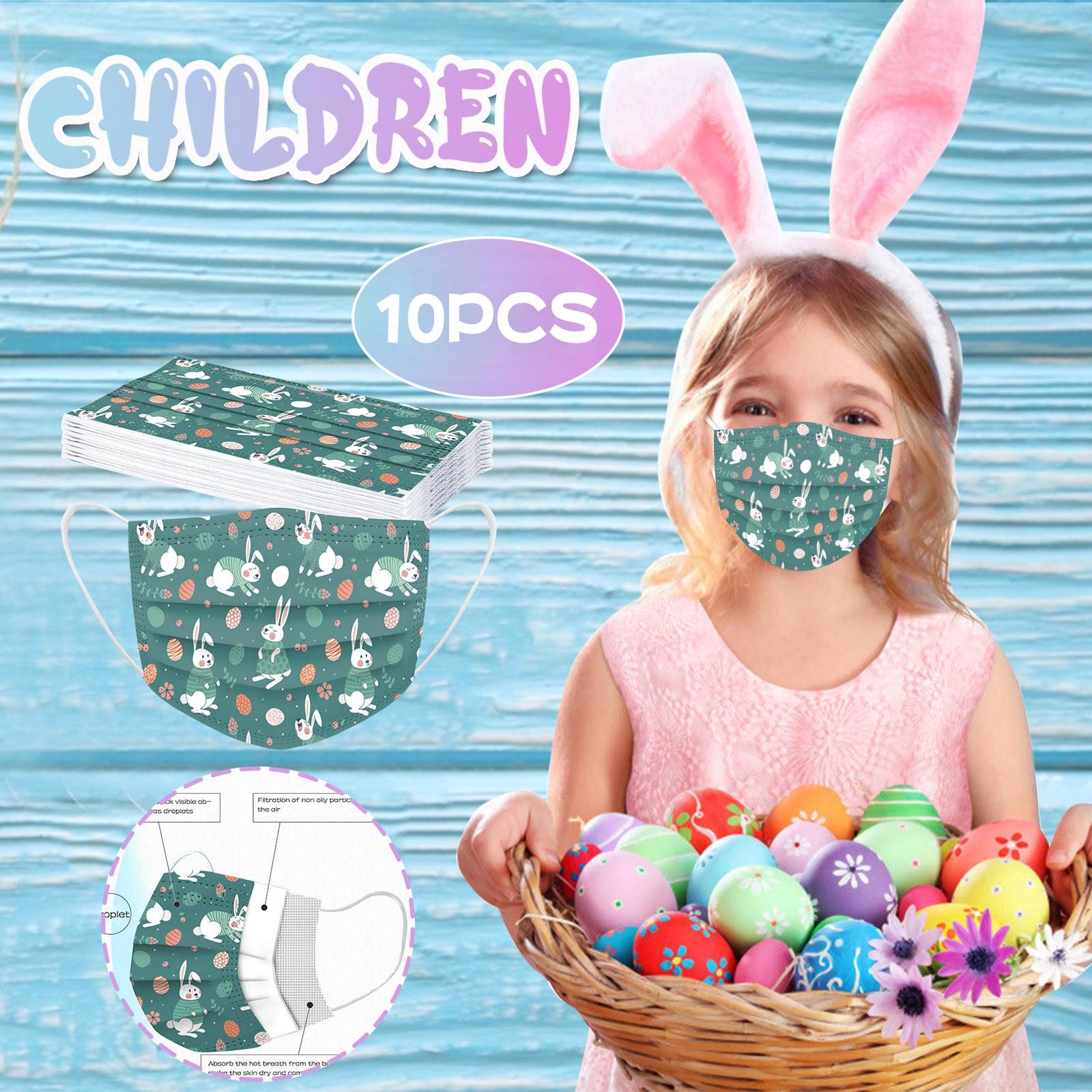 10 шт. Детская маска для лица Happy Easter 3-слойная мультяшная одноразовая
10 шт. Детская маска для лица Happy Easter 3-слойная мультяшная одноразовая