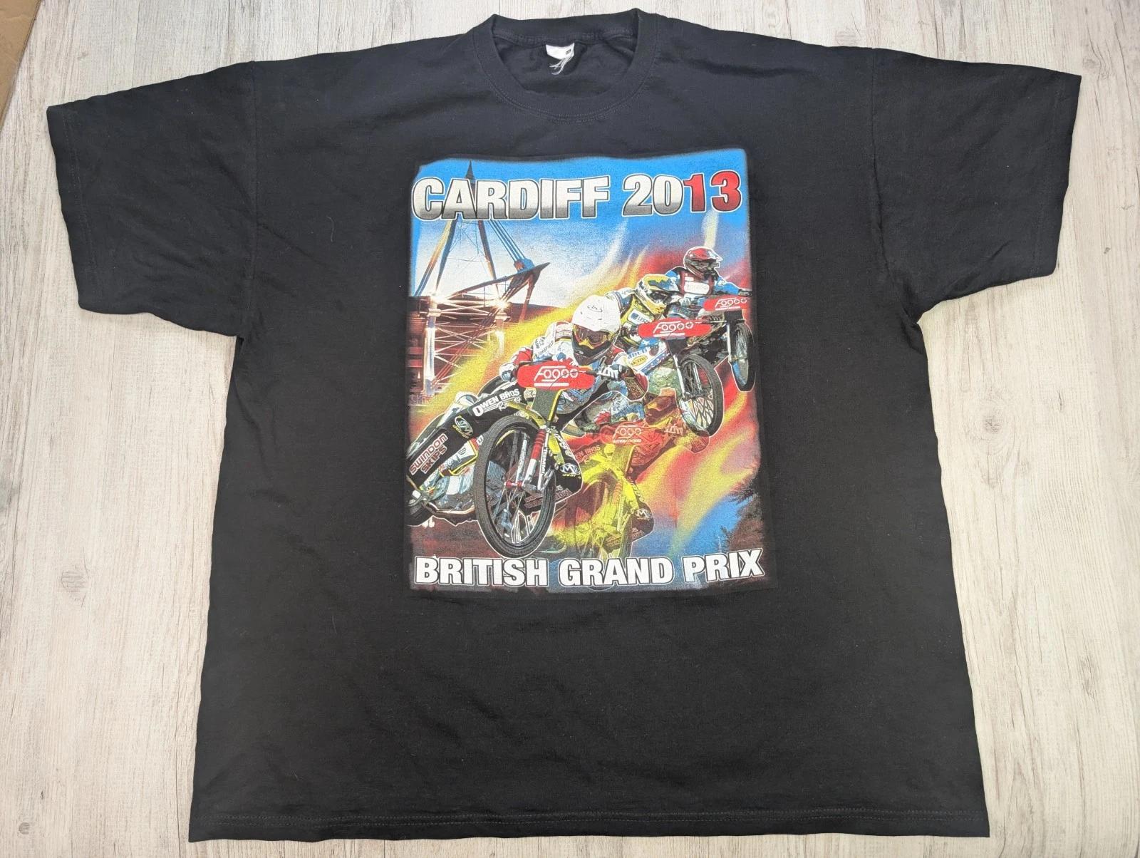 British Grand Prix 2013 Speedway Men’s Graphic 100% Cotton T-shirt Mens Tees Top Cardiff Racing Tee Black S
British Grand Prix 2013 Speedway Men’s Graphic 100% Cotton T-shirt Mens Tees Top Cardiff Racing Tee Black S