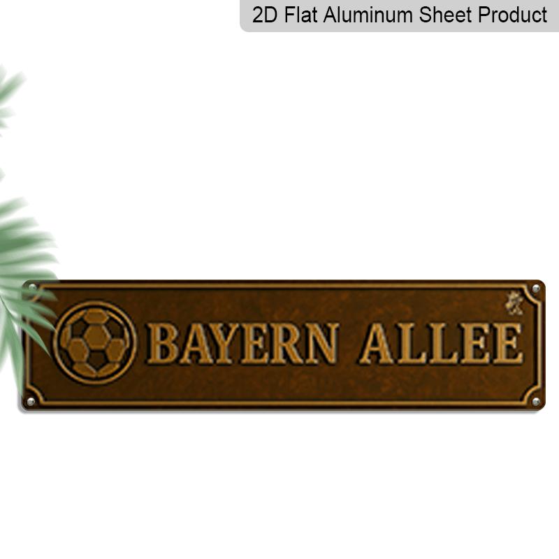2D Flat, 1pc, 3.94 X 15.74 Inches Aluminum Decorative Sign - Featuring A Vintage European Street Style Football Emblem. It Serves As An Outdoor or 40cm x 10cm
2D Flat, 1pc, 3.94 X 15.74 Inches Aluminum Decorative Sign - Featuring A Vintage European Street Style Football Emblem. It Serves As An Outdoor or 40cm x 10cm