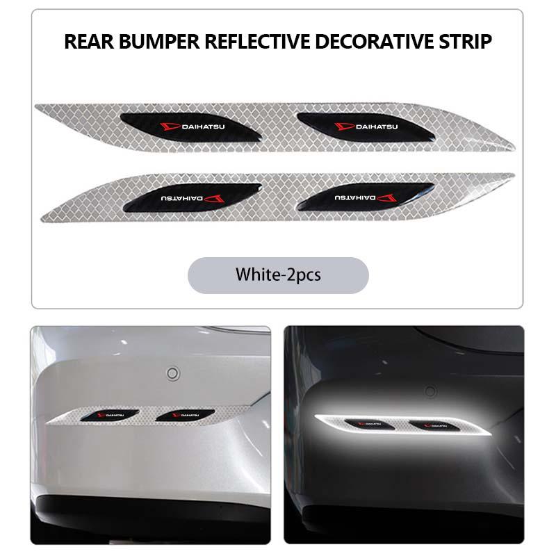 For Daihatsu Universal Car Sticker Bumper Protector Reflective Strips Anti-Scratch Warning Stickers Luxio Terios Sirion Mira
For Daihatsu Universal Car Sticker Bumper Protector Reflective Strips Anti-Scratch Warning Stickers Luxio Terios Sirion Mira