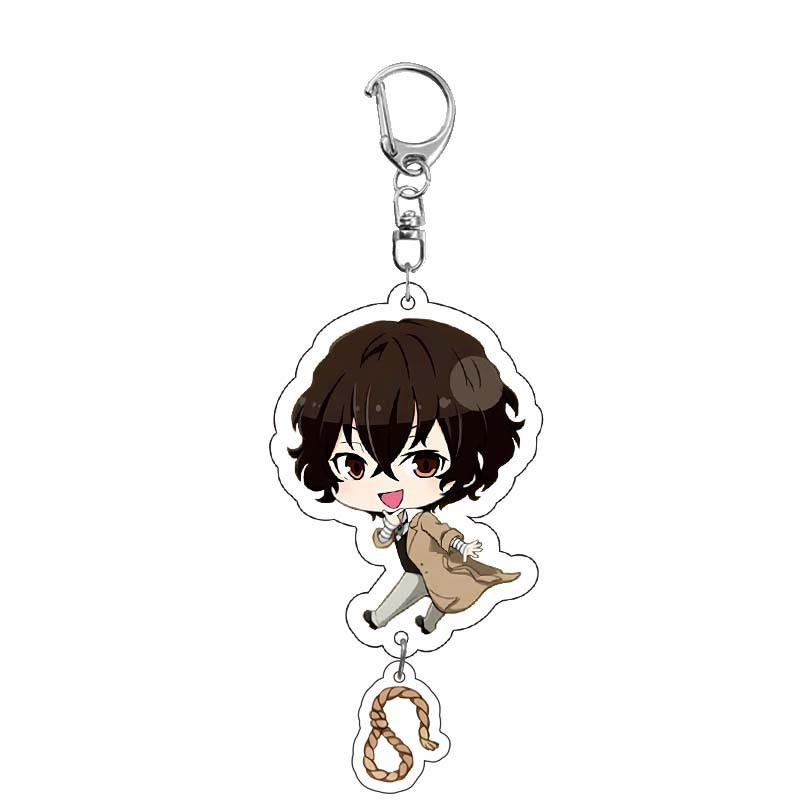 Cute Anime Figure Dazai Osamu Kunikida Doppo Edogawa Rampo Nakajima Atsushi Key Ring Fashion Acrylic Key Chain Plate Fans Gift
Cute Anime Figure Dazai Osamu Kunikida Doppo Edogawa Rampo Nakajima Atsushi Key Ring Fashion Acrylic Key Chain Plate Fans Gift