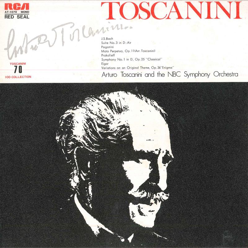 LP Record ARTURO TOSCANINI NBC SYMPHONY ORCH Bach Orchestral Suite No. 3 Air AT1070 RCA RED SEAL Japan Classical Used
LP Record ARTURO TOSCANINI NBC SYMPHONY ORCH Bach Orchestral Suite No. 3 Air AT1070 RCA RED SEAL Japan Classical Used