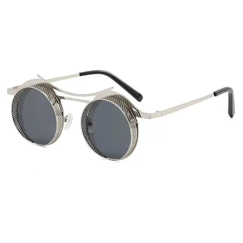 2025 New Retro Fashion Steampunk Round Sunglasses for Women Men Versatile Retro Mesh UV Protection Beach Shades Glasses серебряный серый
2025 New Retro Fashion Steampunk Round Sunglasses for Women Men Versatile Retro Mesh UV Protection Beach Shades Glasses серебряный серый