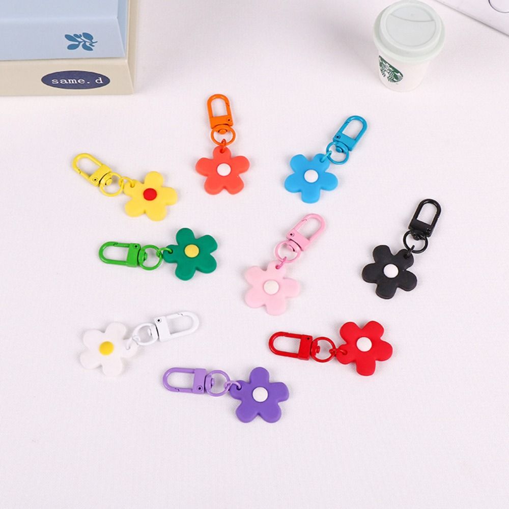 Ins Colored Flowers Keychain Cartoon Car Key Chain Flowers Pendant Key Ring Girl чёрный 
Ins Colored Flowers Keychain Cartoon Car Key Chain Flowers Pendant Key Ring Girl чёрный
