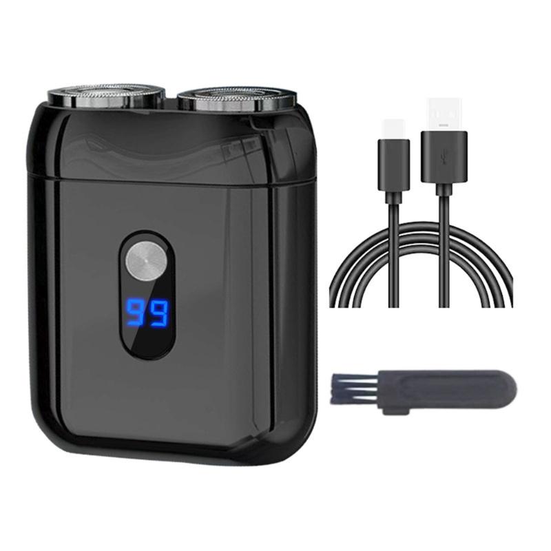 Travel Friendly Twin Head Electric Razors with Magnetic Charging Fully Washable Beard Trimmer for Busy Professionals чорний
Travel Friendly Twin Head Electric Razors with Magnetic Charging Fully Washable Beard Trimmer for Busy Professionals чорний