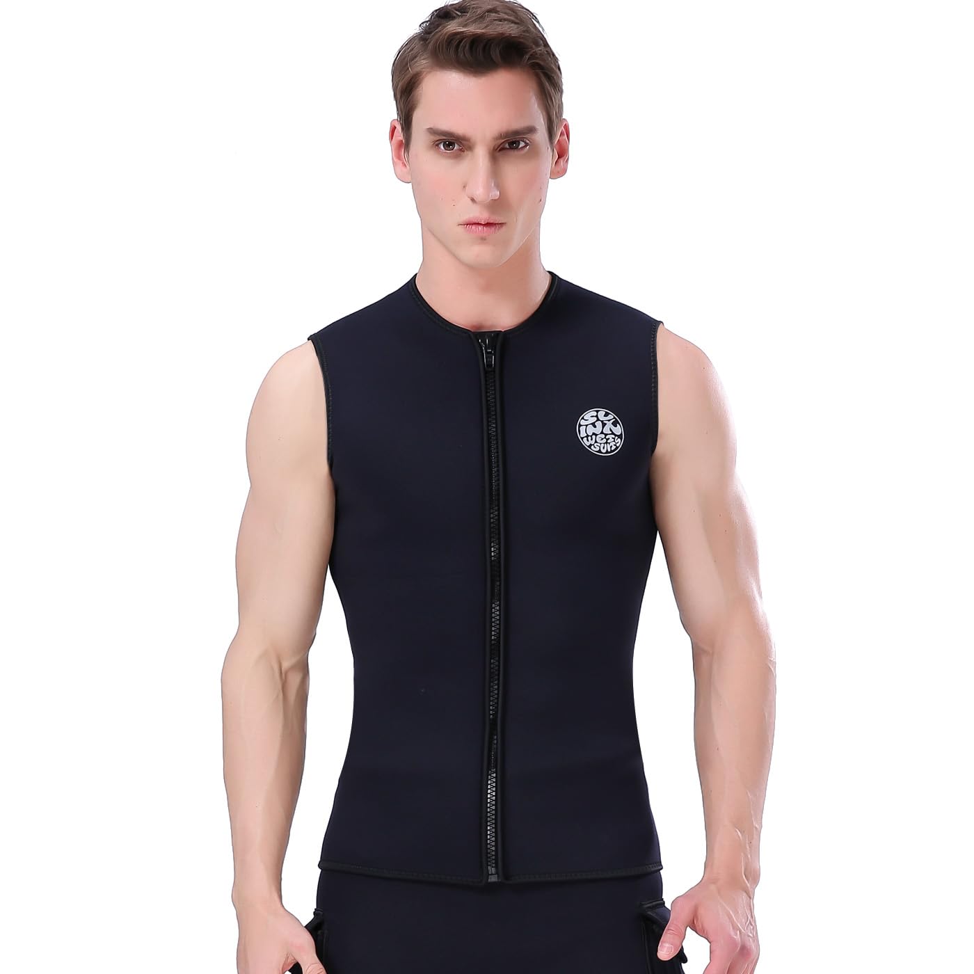 Wetsuit Vest for 3mm Fleece Front Surfing Size 3XL Men, Neoprene, Lining, Zip, Vest, Diving, Snorkeling,
Wetsuit Vest for 3mm Fleece Front Surfing Size 3XL Men, Neoprene, Lining, Zip, Vest, Diving, Snorkeling,