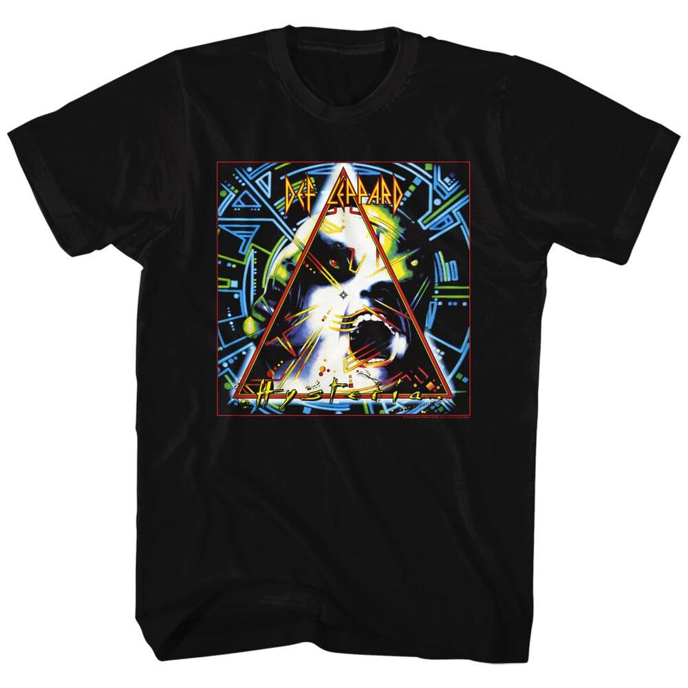 Def Leppard Band T-Shirt New 1987 Hysteria Triangle Licensed Music Black Cotton Unisex T-Shirt XXXXL
Def Leppard Band T-Shirt New 1987 Hysteria Triangle Licensed Music Black Cotton Unisex T-Shirt XXXXL