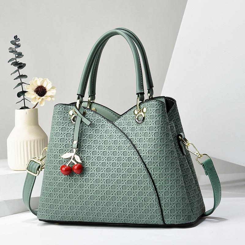 Новая женская сумка, модная повседневная маленькая сумка, кожаная женская сумка через плечо, большая вместимость, сумка для мам, сумка через плечо .