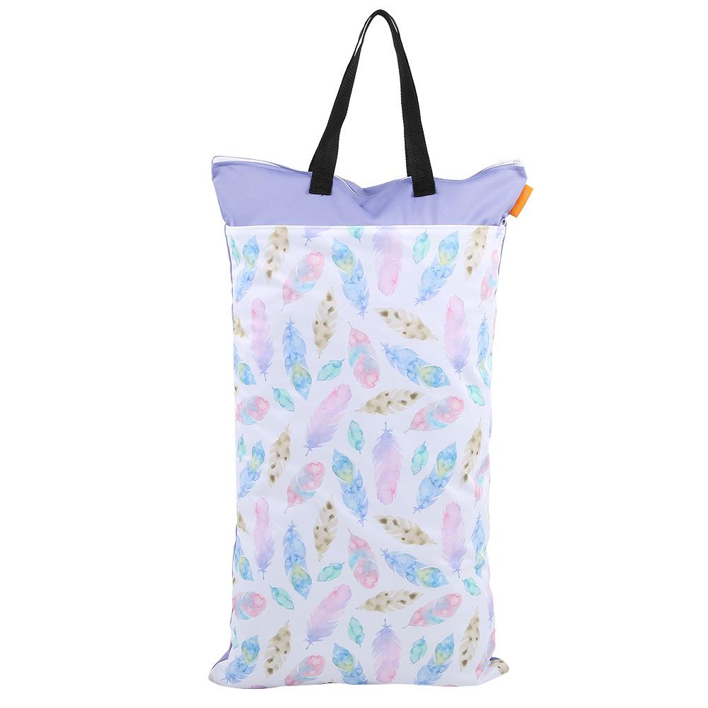 Large Hanging Wet/Dry Cloth Diaper Bag Waterproof Baby Inserts Nappy Laundry Storage Bag EF203
Large Hanging Wet/Dry Cloth Diaper Bag Waterproof Baby Inserts Nappy Laundry Storage Bag EF203