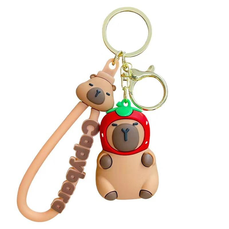 Capybara keychain capybara for keys, for bag figurine toy antistress pendant 5 cm 5 коричневий
Capybara keychain capybara for keys, for bag figurine toy antistress pendant 5 cm 5 коричневий
