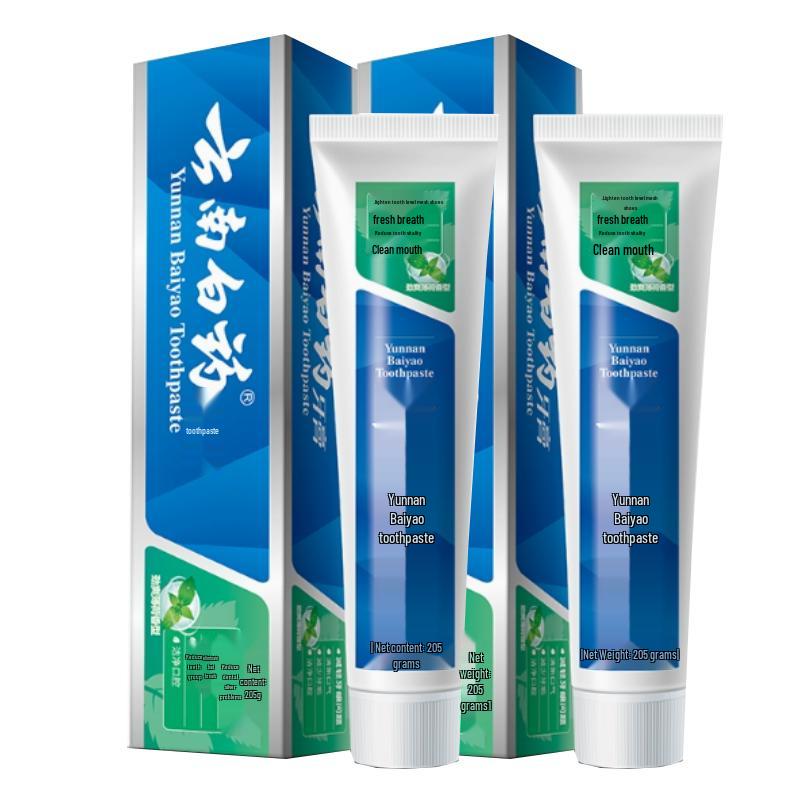 Yunnan Baiyao Cool Mint Toothpaste 2-Pack (2 x 205g)
Yunnan Baiyao Cool Mint Toothpaste 2-Pack (2 x 205g)