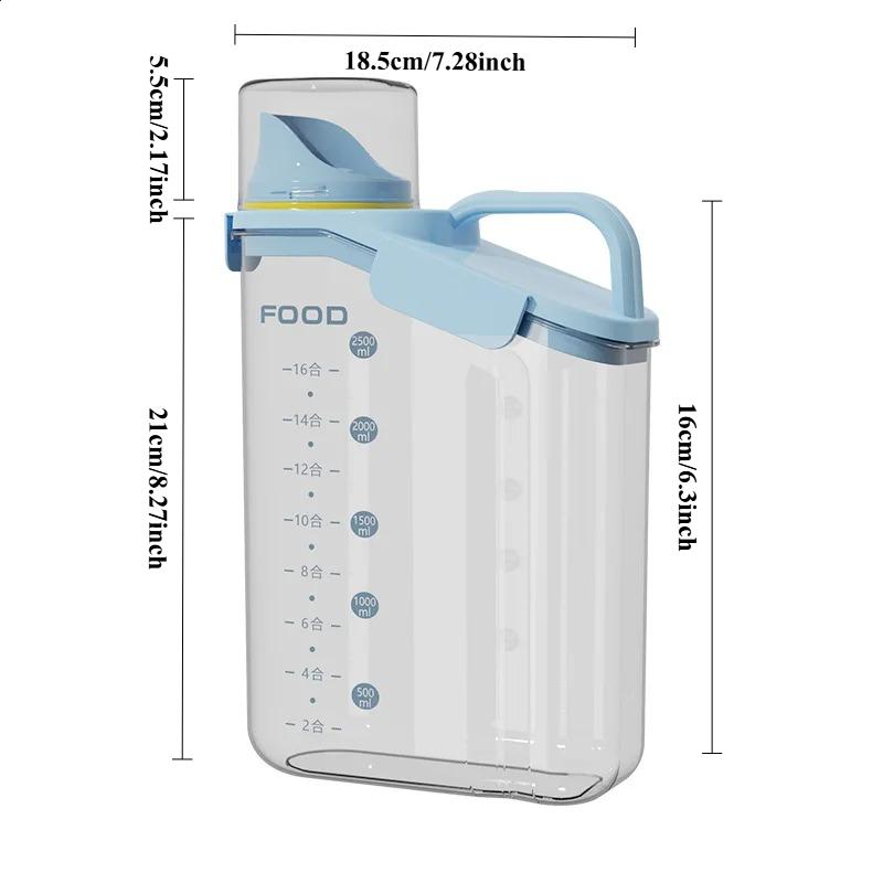 Sealed Tank Large Capacity Sealed Kitchen Food Storage Tank Household Multigrain Plastic Grain Dried Fruit Rice Bucket
Sealed Tank Large Capacity Sealed Kitchen Food Storage Tank Household Multigrain Plastic Grain Dried Fruit Rice Bucket