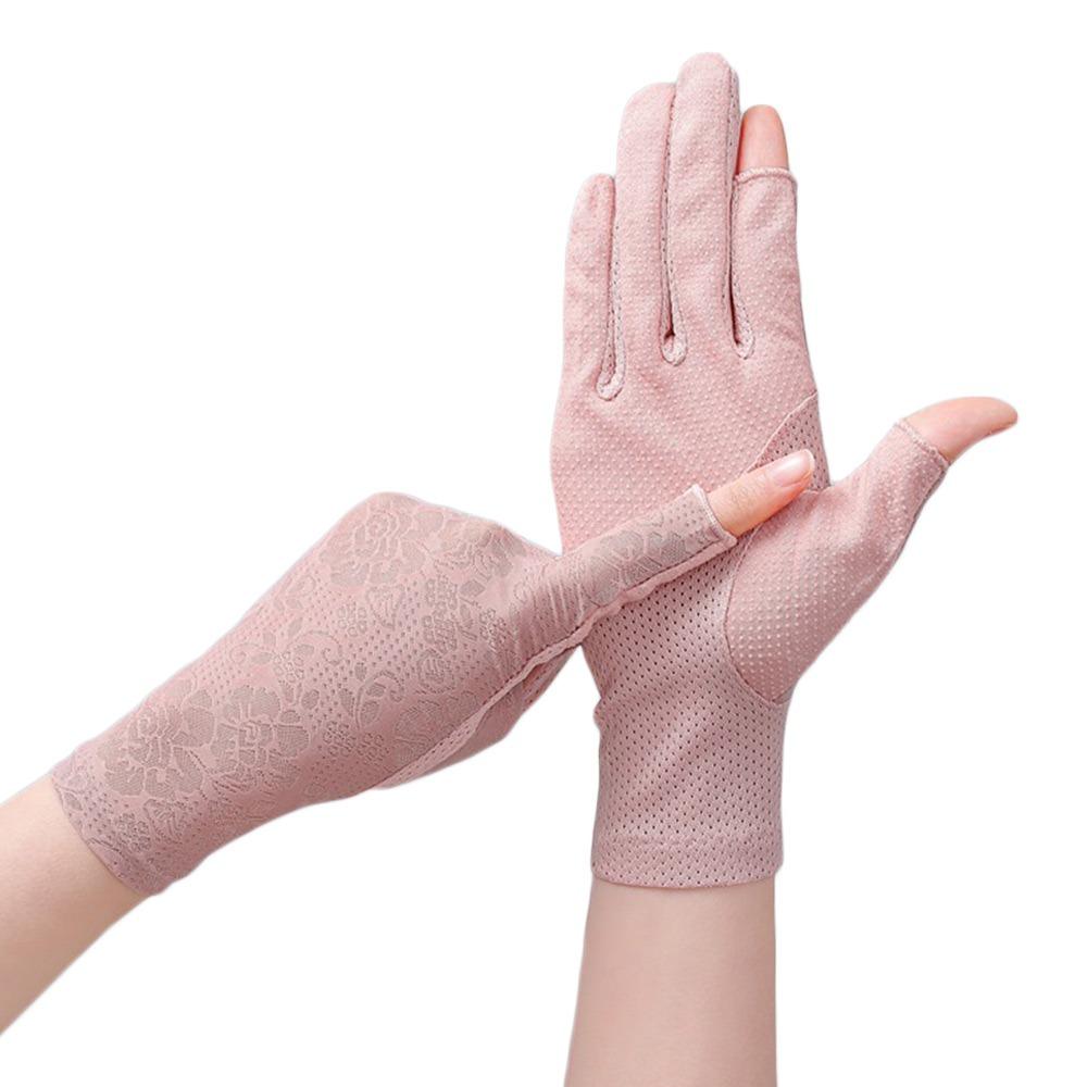 Ice Silk Сонцезахисні рукавички Захист від УФ-променів Рукавиці Літні сонцезахисні рукавички Жінки Дівчата темно-рожевого кольору
Ice Silk Сонцезахисні рукавички Захист від УФ-променів Рукавиці Літні сонцезахисні рукавички Жінки Дівчата темно-рожевого кольору