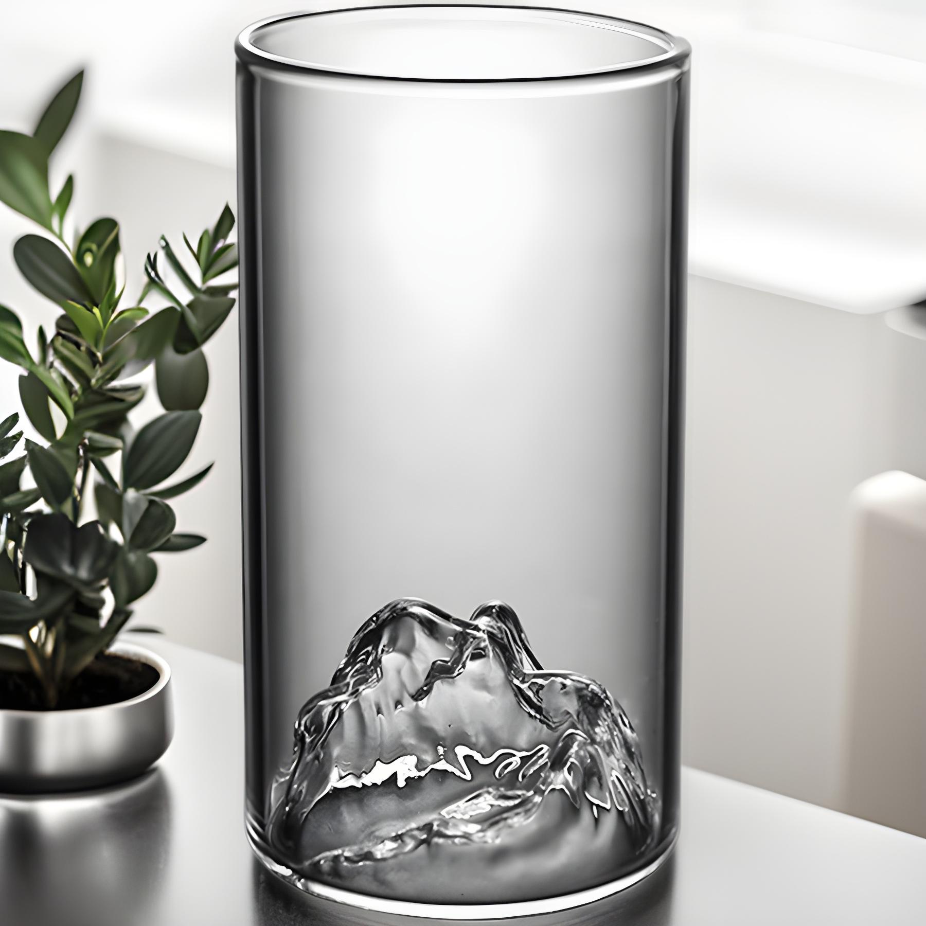 2 pcs High Borosilicate Glass Green Tea Cup Creative Transparent Japanese Tibetan Mountain Glass Cup with Handle Thickened Drinking Cup 301-400ml
2 pcs High Borosilicate Glass Green Tea Cup Creative Transparent Japanese Tibetan Mountain Glass Cup with Handle Thickened Drinking Cup 301-400ml