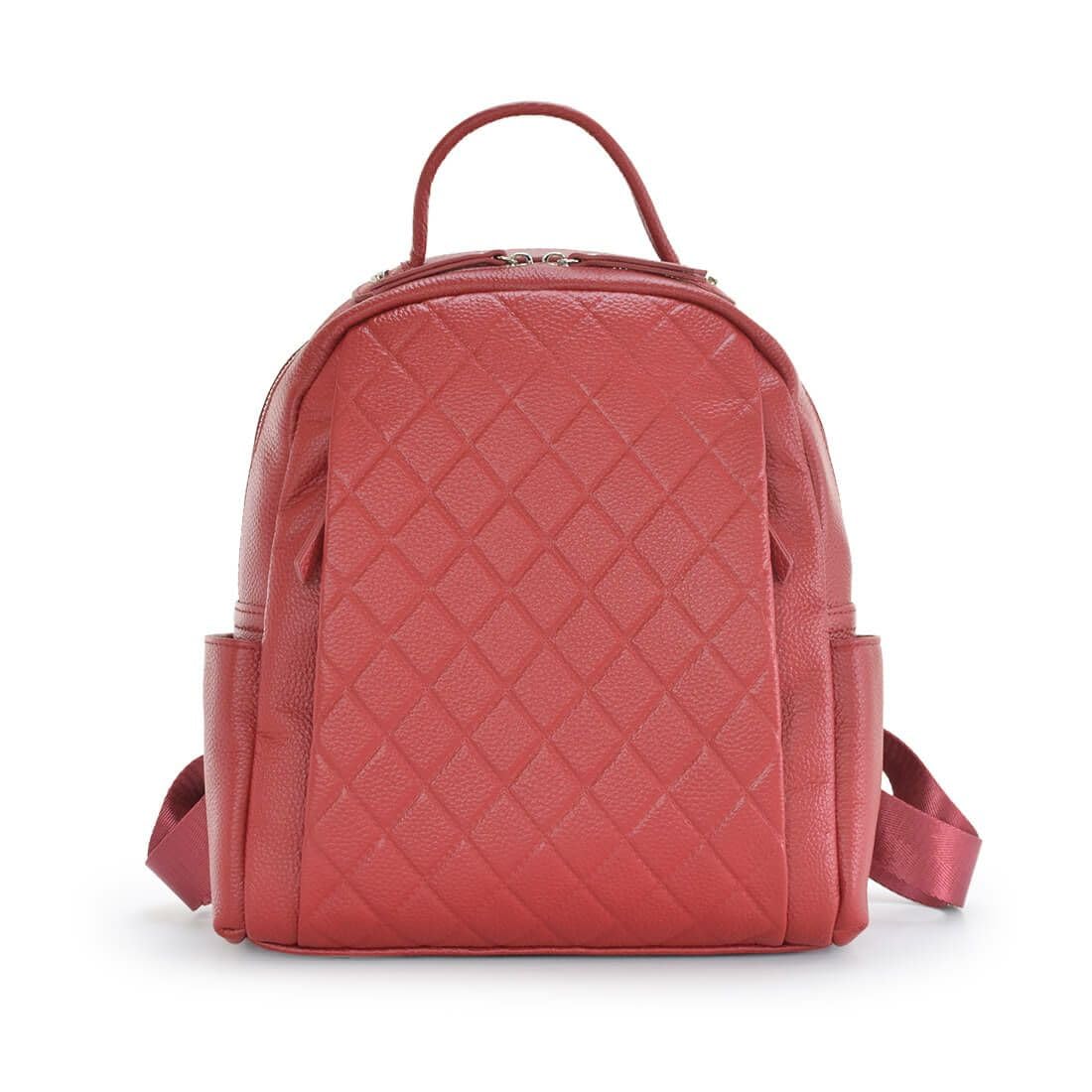 Barcos Women s Quilted Leather Backpack, One Size, Bordeaux
Barcos Women s Quilted Leather Backpack, One Size, Bordeaux