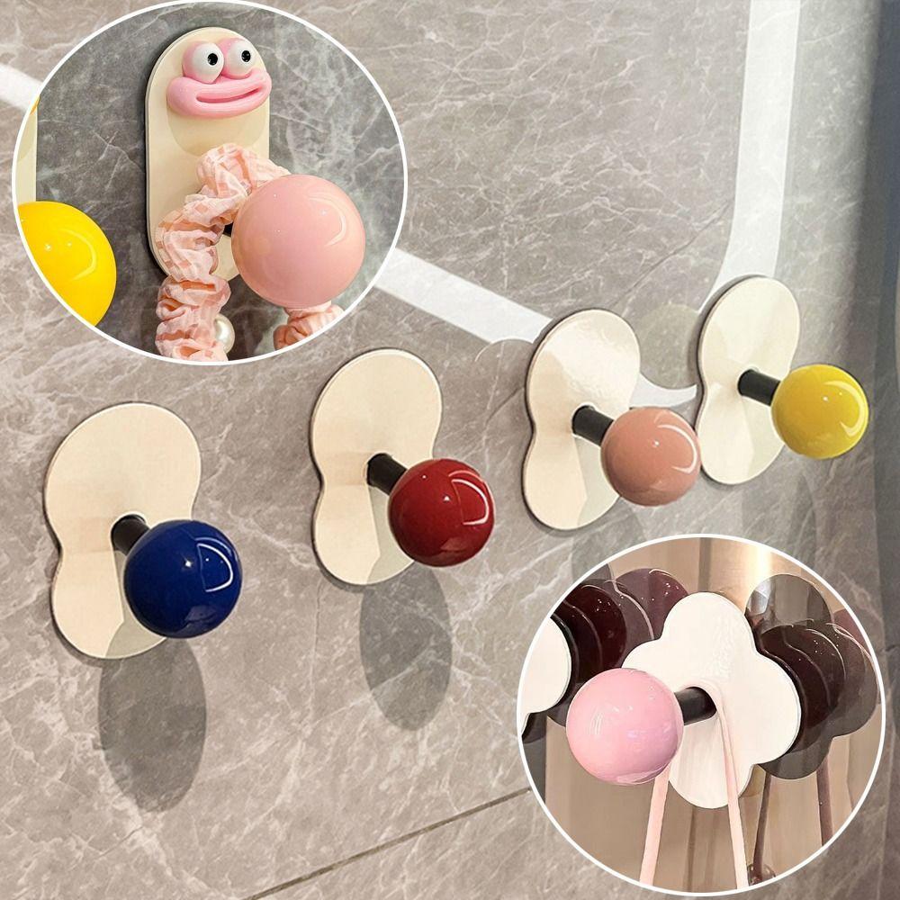 Wall Mount Dopamine Adhesive Hooks Punch-Free Bathroom Adhesive Wall Hook Room Door Coat Hooks Pink-C
Wall Mount Dopamine Adhesive Hooks Punch-Free Bathroom Adhesive Wall Hook Room Door Coat Hooks Pink-C