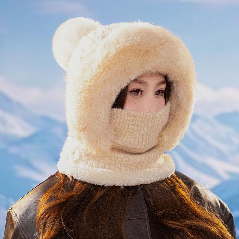 Женская флисовая шапка-бини из кашемира, меховая шапка, шарф, маска, шнурок, теплая зимняя шапка-балаклава с капюшоном, вязаная шапка one size бежевый
Женская флисовая шапка-бини из кашемира, меховая шапка, шарф, маска, шнурок, теплая зимняя шапка-балаклава с капюшоном, вязаная шапка one size бежевый