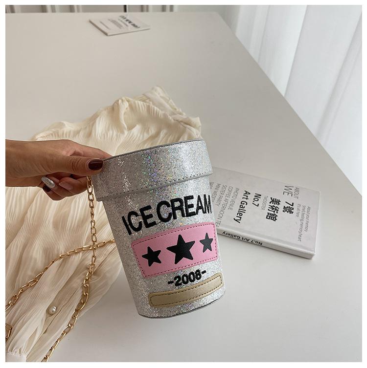 Funny cute cup shape shoulder bag icea cream letter printing bucket bag ladies crossbody messenger bag female purse handbag
Funny cute cup shape shoulder bag icea cream letter printing bucket bag ladies crossbody messenger bag female purse handbag