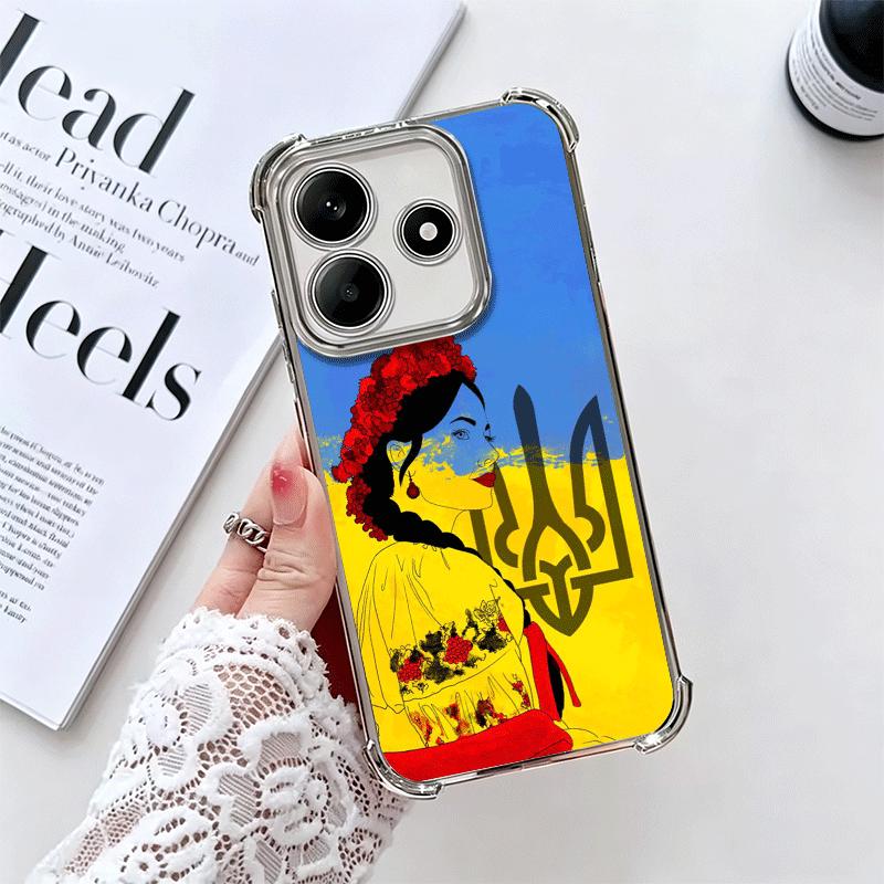 Сине-желтый чехол для телефона с покрытием Ukrainian Girl для Xiaomi Redmi Note 14 15 Pro Plus 13 12 11 11S 11T 10 9S 9 5G, противоударный, с подушкой безопасности Redmi Note 10 Pro 4G
Сине-желтый чехол для телефона с покрытием Ukrainian Girl для Xiaomi Redmi Note 14 15 Pro Plus 13 12 11 11S 11T 10 9S 9 5G, противоударный, с подушкой безопасности Redmi Note 10 Pro 4G