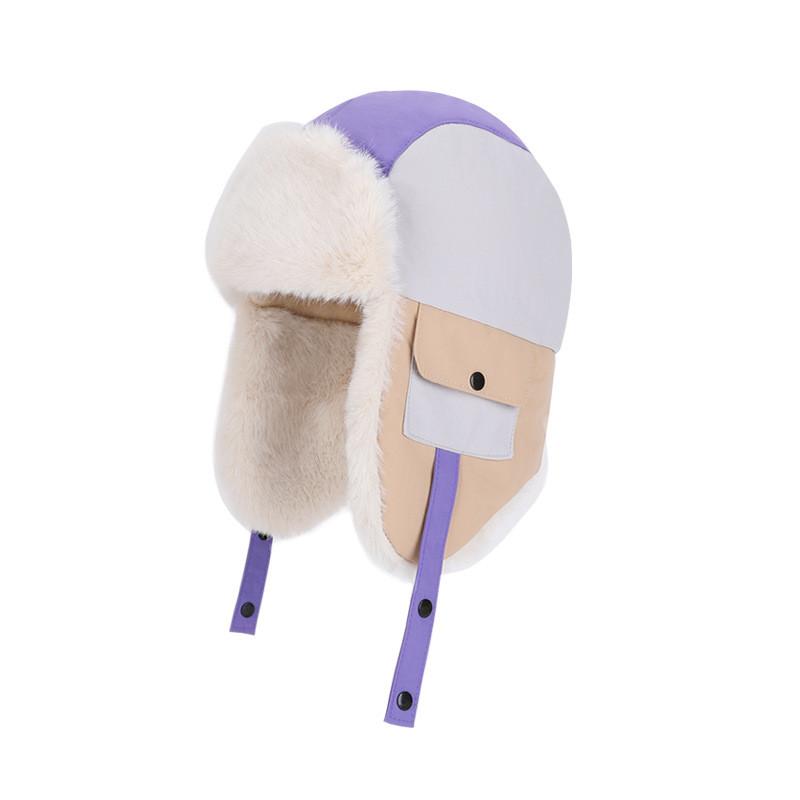 Childrens Thickened Polyester Snow Hat With Earmuffs For Winter Outdoor Activities фиолетовый
Childrens Thickened Polyester Snow Hat With Earmuffs For Winter Outdoor Activities фиолетовый