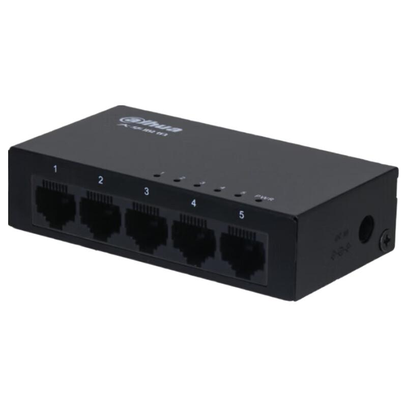 Dahua 5-Port Gigabit Network Switch CN plug (adapter included)
Dahua 5-Port Gigabit Network Switch CN plug (adapter included)