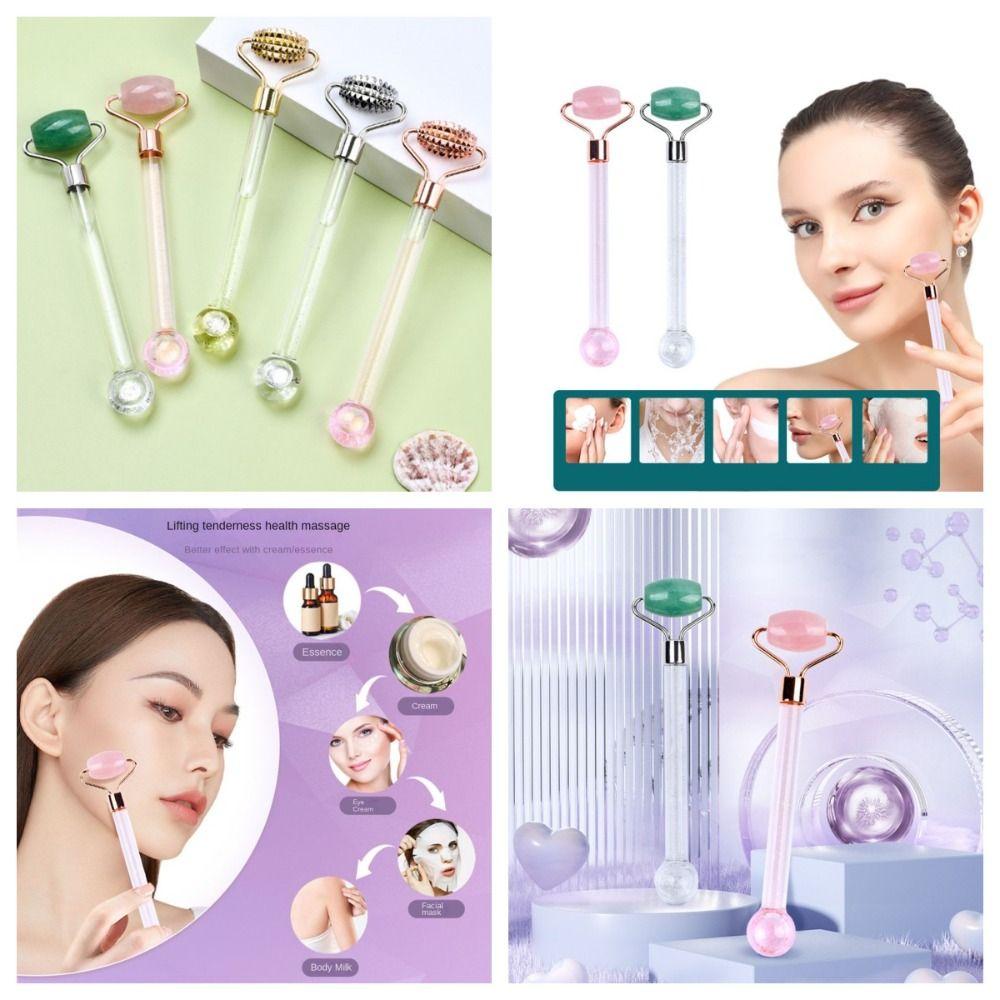 Crystal Eye Massager Skin Beauty Spa Face Roller Massager Ice Hockey Roller Massager Women
Crystal Eye Massager Skin Beauty Spa Face Roller Massager Ice Hockey Roller Massager Women