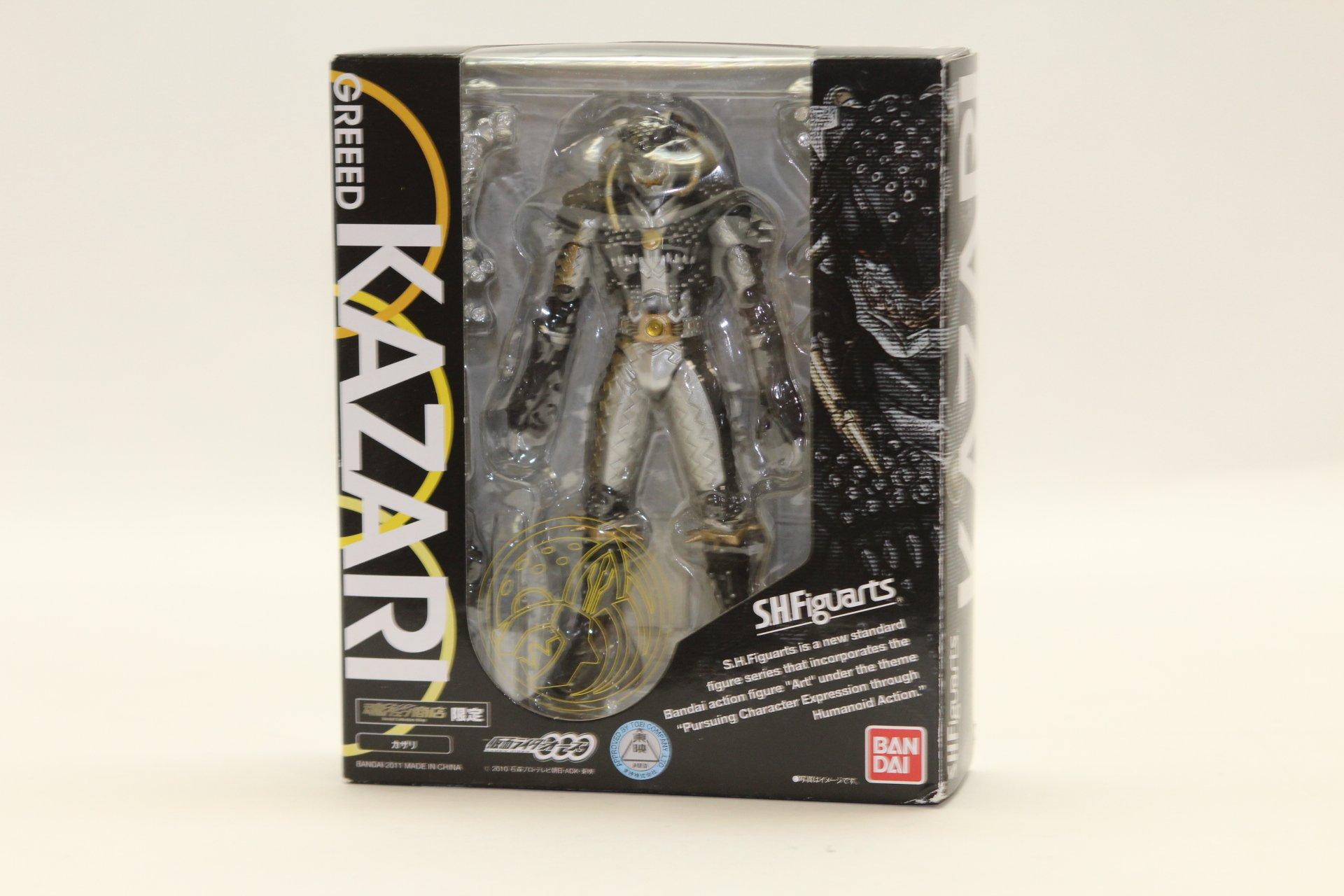 Bandai S.H.Figuarts Камен Райдер OOO Кадзари (Эксклюзивный веб-сайт Tamashii)
Bandai S.H.Figuarts Камен Райдер OOO Кадзари (Эксклюзивный веб-сайт Tamashii)