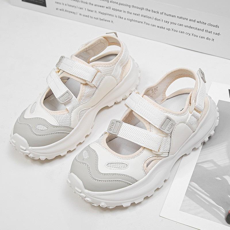 Thick-soled hollow bag head sandals women s summer Velcro sports sandals ugly cute Mary Jane beach shoes conch shoes 35
Thick-soled hollow bag head sandals women s summer Velcro sports sandals ugly cute Mary Jane beach shoes conch shoes 35