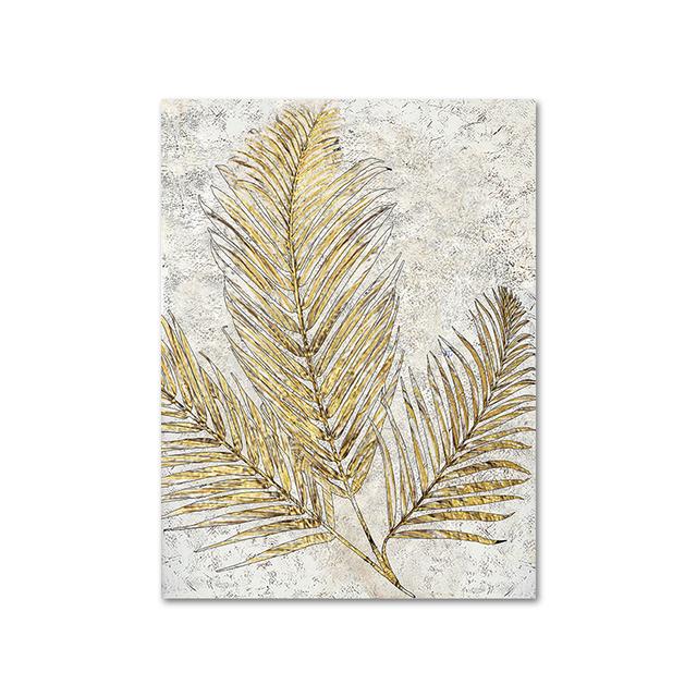 Скандинавская абстрактная картина с листьями на холсте, золотые постеры и принты, настенные художественные картины для гостиной, домашний декор, Cuadros 40x50cm
Скандинавская абстрактная картина с листьями на холсте, золотые постеры и принты, настенные художественные картины для гостиной, домашний декор, Cuadros 40x50cm