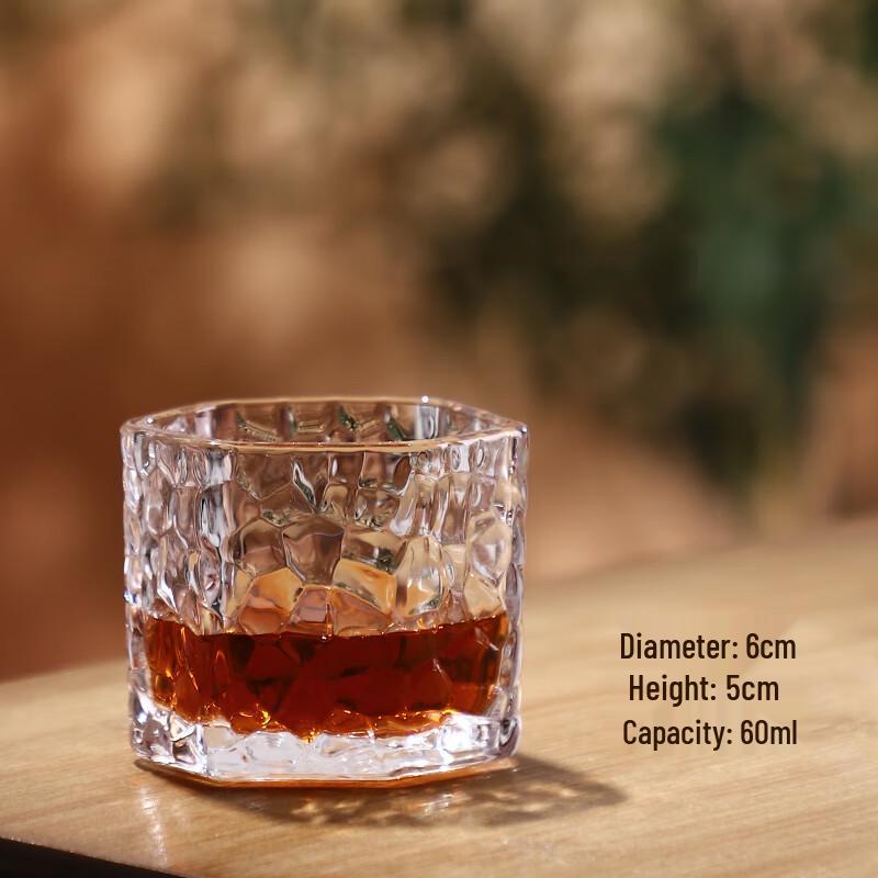 Zhao Ran 60ml Hexagonal Hammered Glass Tasting Cup
Zhao Ran 60ml Hexagonal Hammered Glass Tasting Cup
