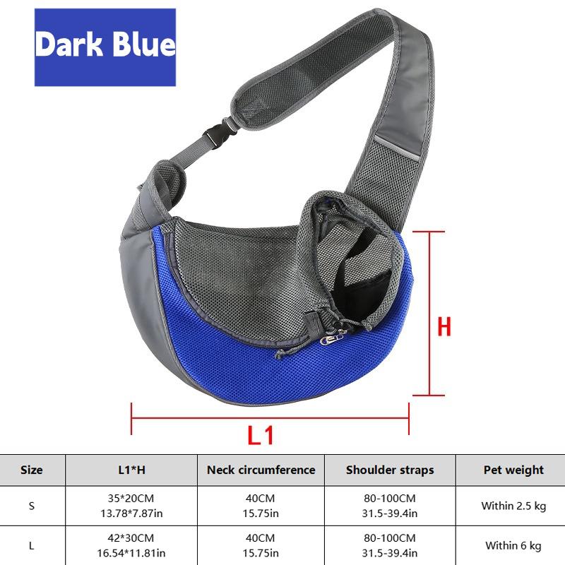 1Pc Dog out backpack,Dog Sling Carrier Breathable Mesh Travel Crossbody Bag For Puppy Cat Hiking Camping S сапфіровий
1Pc Dog out backpack,Dog Sling Carrier Breathable Mesh Travel Crossbody Bag For Puppy Cat Hiking Camping S сапфіровий
