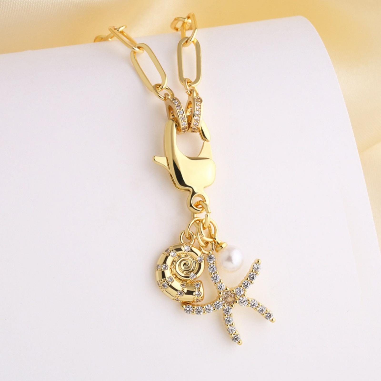 Acrylic Imitation Pearl Pendant Charm Necklace 18K Gold Plated Brass Paperclip Link Chain Women s Ocean Jewelry Gift 45cm long
Acrylic Imitation Pearl Pendant Charm Necklace 18K Gold Plated Brass Paperclip Link Chain Women s Ocean Jewelry Gift 45cm long