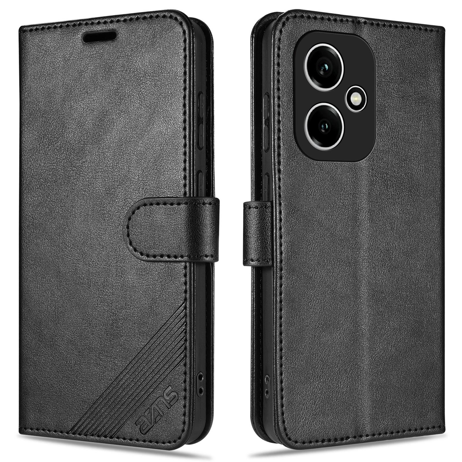 AZNS For Honor 400 5G (Global) Case Anti-Scratch PU Leather Stand Wallet Phone Cover Black
AZNS For Honor 400 5G (Global) Case Anti-Scratch PU Leather Stand Wallet Phone Cover Black