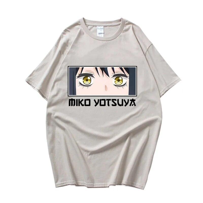 Женские футболки из 100% хлопка Mieruko Chan Miko Yotsuya, летние футболки с принтом японской манги, повседневные рубашки с короткими рукавами L
Женские футболки из 100% хлопка Mieruko Chan Miko Yotsuya, летние футболки с принтом японской манги, повседневные рубашки с короткими рукавами L