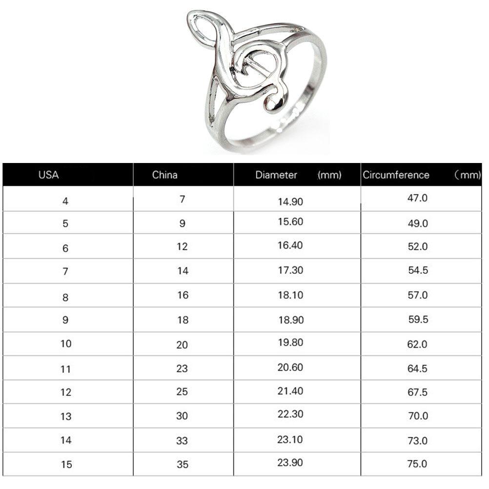 925 Sterling Silver Music Note Ring Unique Polished Design Lightweight Finger Ring for Women Mother Gift American Size 8 1.89X1.1X0.1CM
925 Sterling Silver Music Note Ring Unique Polished Design Lightweight Finger Ring for Women Mother Gift American Size 8 1.89X1.1X0.1CM