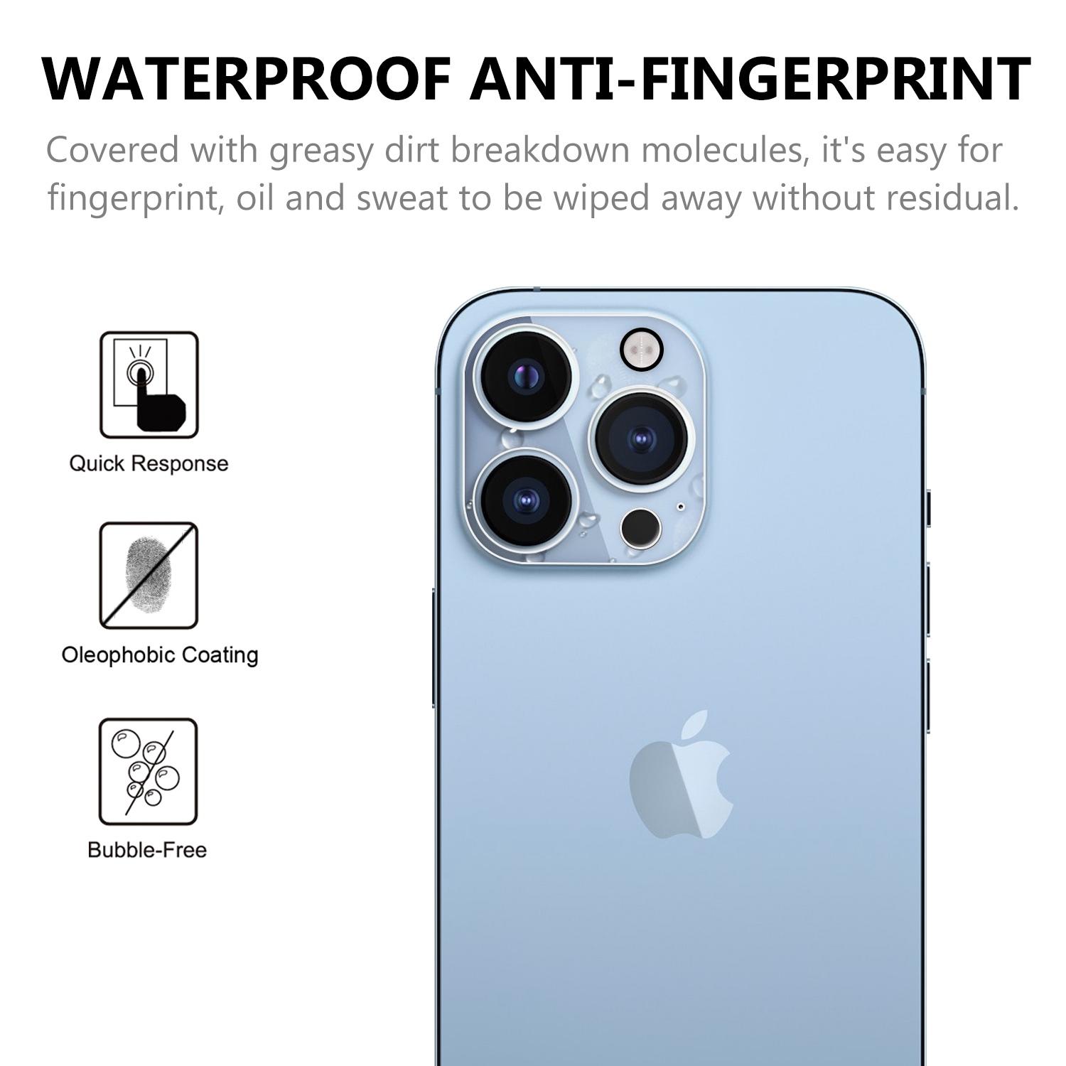For iPhone 14 Pro 6.1 inch Rear Camera Lens Protector HD Clear Scratch Resistant Anti-explosion Tempered Glass Lens Film Type A
For iPhone 14 Pro 6.1 inch Rear Camera Lens Protector HD Clear Scratch Resistant Anti-explosion Tempered Glass Lens Film Type A