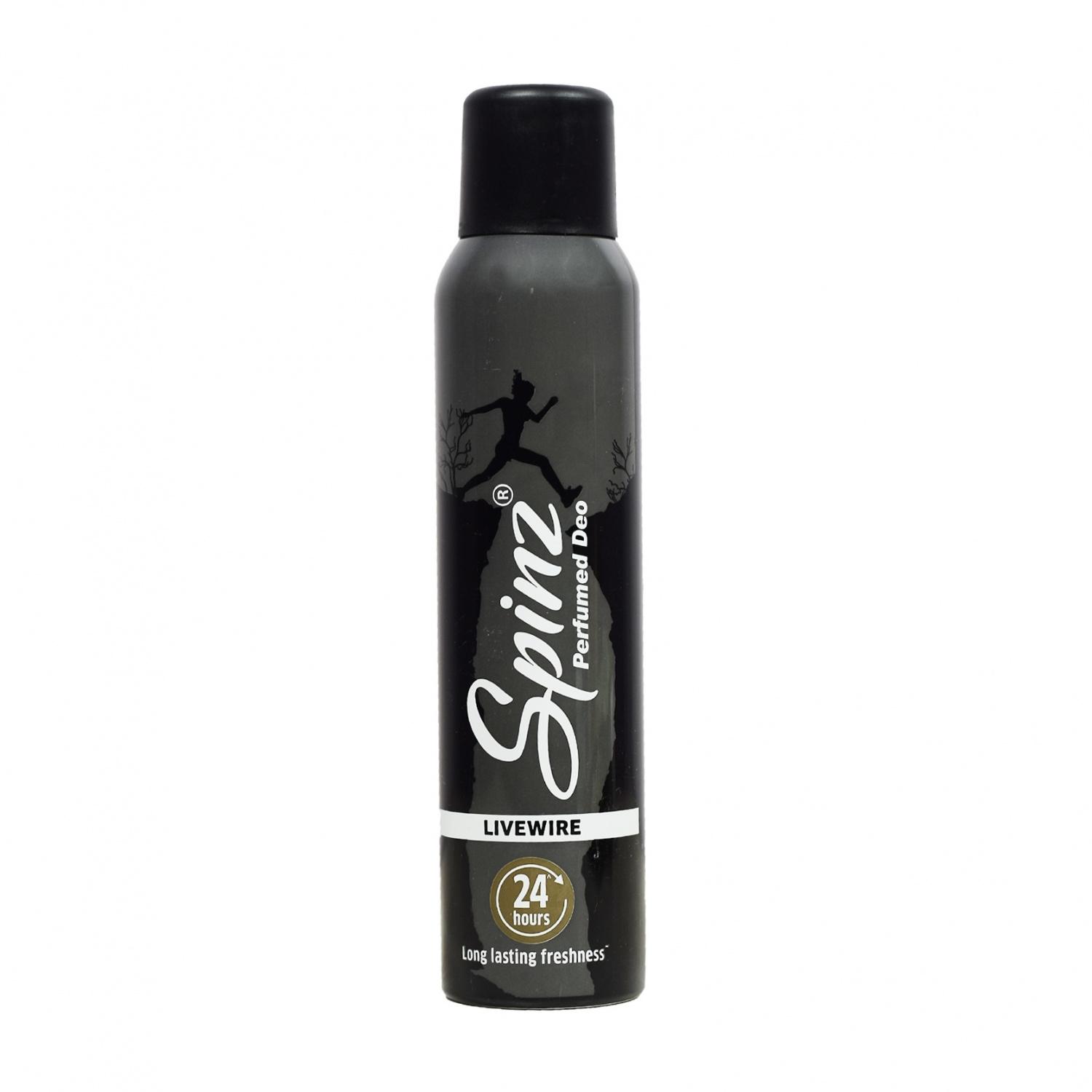 Дезодорант Для энергичных людей (150 мл), Spinz Livewire Perfumed Deo, CavinKare
Дезодорант Для энергичных людей (150 мл), Spinz Livewire Perfumed Deo, CavinKare