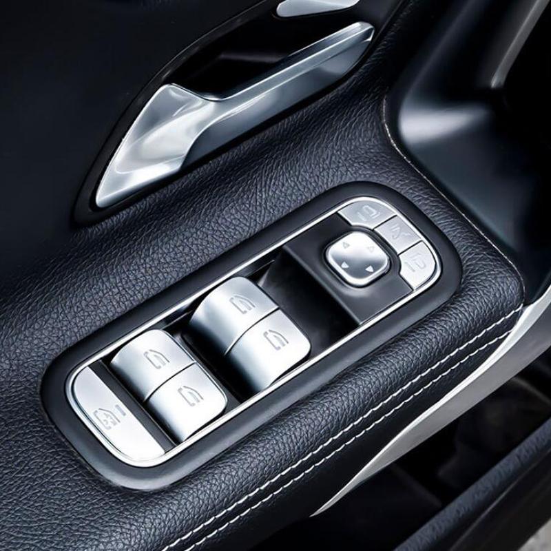 Car Window Glass Lift Button Sticker For Mercedes Benz A W177 B W247 GLB X247 +Class car
Car Window Glass Lift Button Sticker For Mercedes Benz A W177 B W247 GLB X247 +Class car