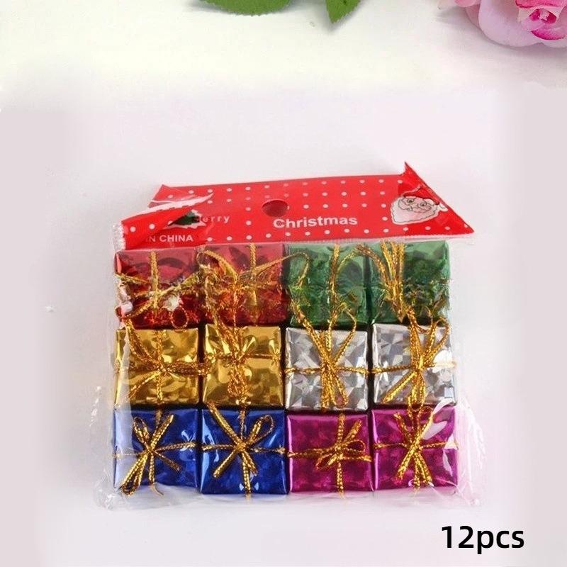 Рождественские мини-украшения в виде коробочек, пенопластовая подарочная коробка, цветная коробка для конфет, подвеска для рождественской елки, украшение для новогодней вечеринки, рождественское украшение 2.5cm разноцветный
Рождественские мини-украшения в виде коробочек, пенопластовая подарочная коробка, цветная коробка для конфет, подвеска для рождественской елки, украшение для новогодней вечеринки, рождественское украшение 2.5cm разноцветный