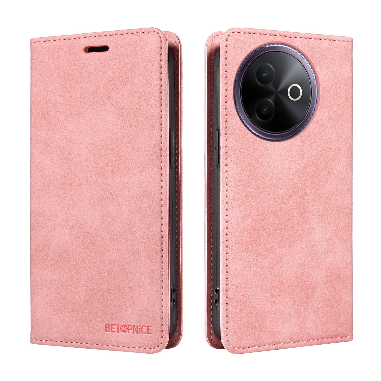 For vivo Y300i 5G/vivo Y39 5G Case BETOPNICE Magnetic Closure RFID Blocking Wallet Stand Leather Phone Cover Brown
For vivo Y300i 5G/vivo Y39 5G Case BETOPNICE Magnetic Closure RFID Blocking Wallet Stand Leather Phone Cover Brown