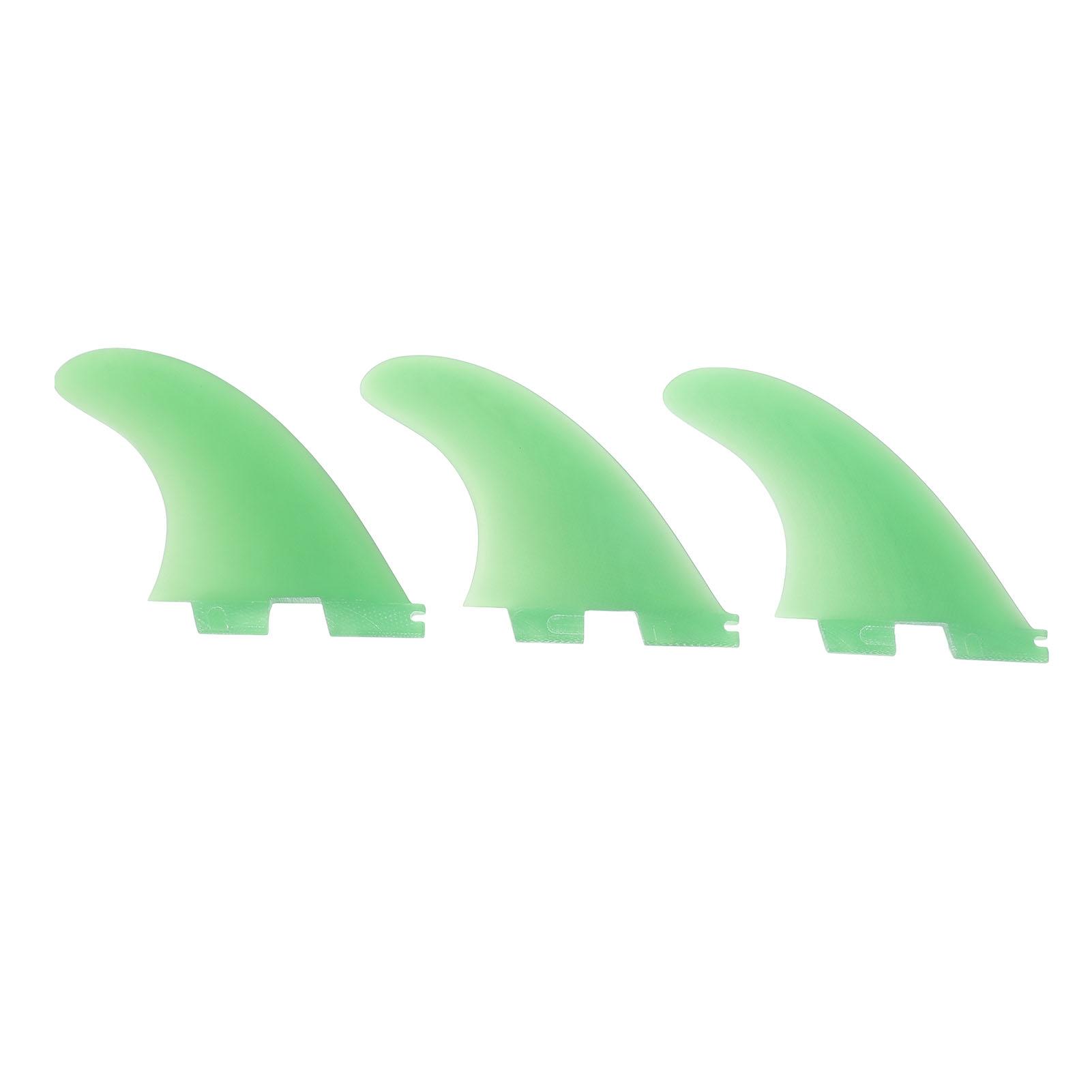 3PCS Surfboard Thruster Fins Fiberglass Fishtail Surfboard Fin Replacement for FCS1 Green
3PCS Surfboard Thruster Fins Fiberglass Fishtail Surfboard Fin Replacement for FCS1 Green