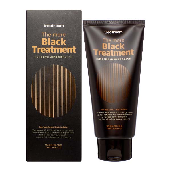 Treatroom The More Black Treatment Маска для волос против седины с с экстрактом пивных дрожжей, биотином и кофеином 310мл
Treatroom The More Black Treatment Маска для волос против седины с с экстрактом пивных дрожжей, биотином и кофеином 310мл